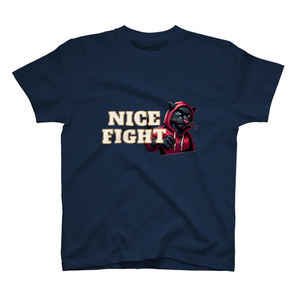 MenDou_KusaOのNice fight Regular Fit T-Shirt