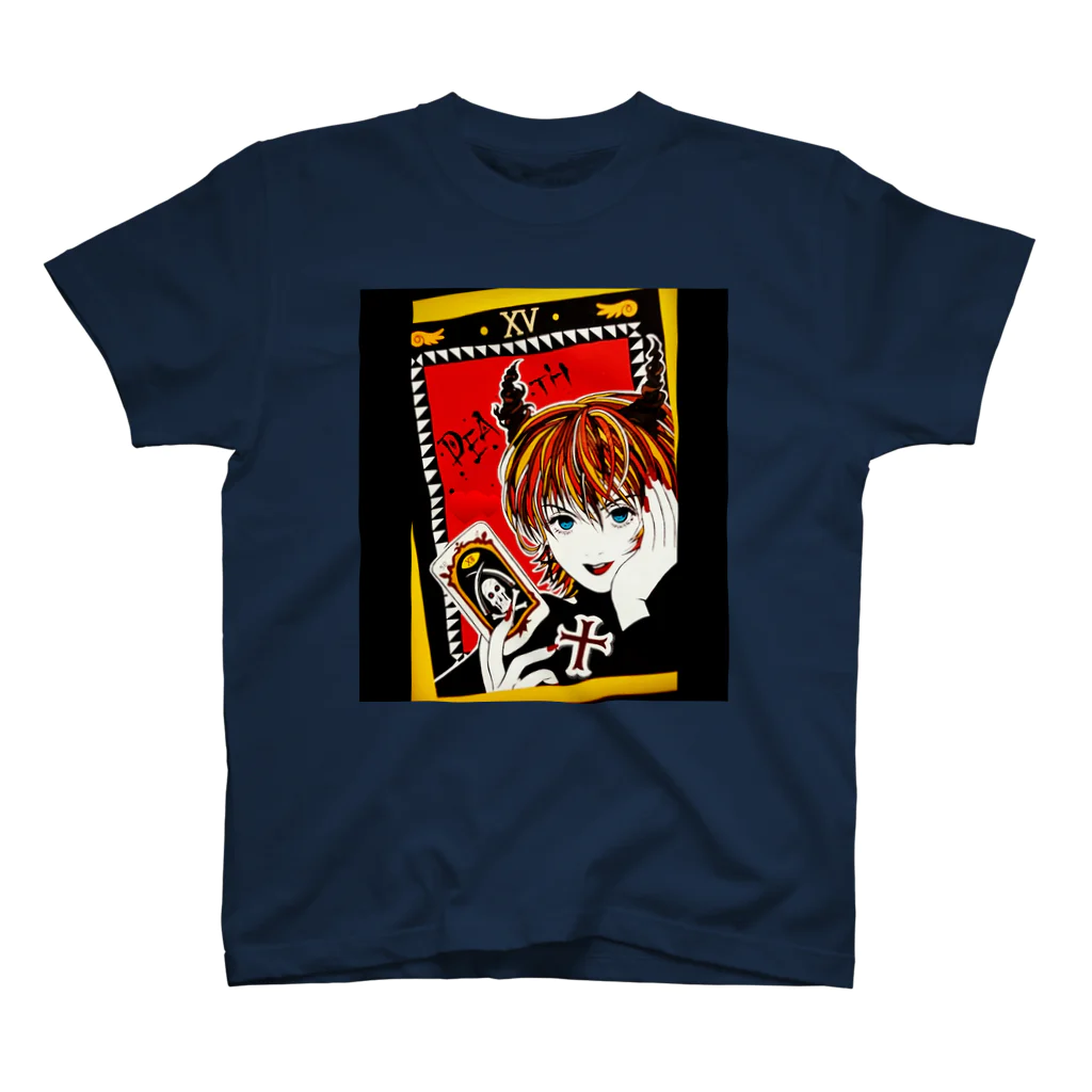 LILEEの小悪魔カードTシャツ Regular Fit T-Shirt