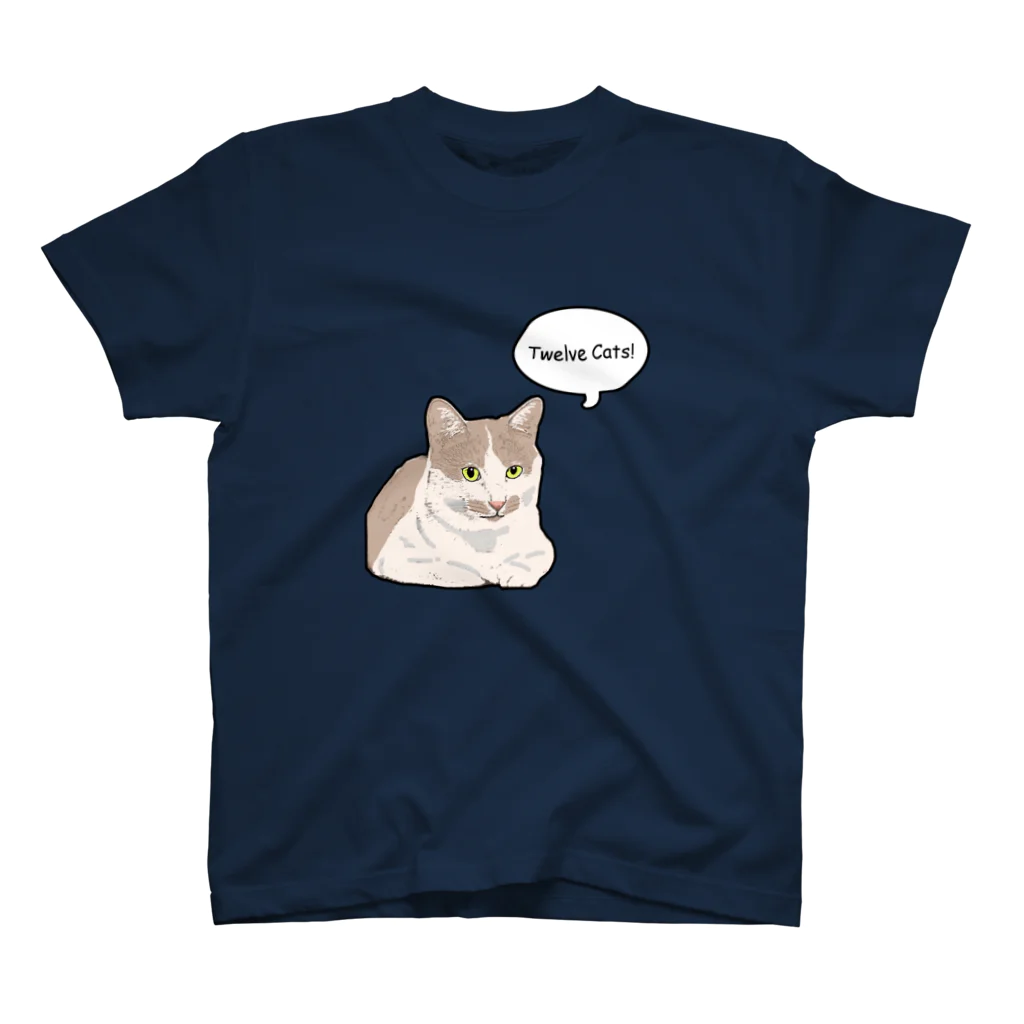 Twelve CatsのCOMIC! 5 スタンダードTシャツ