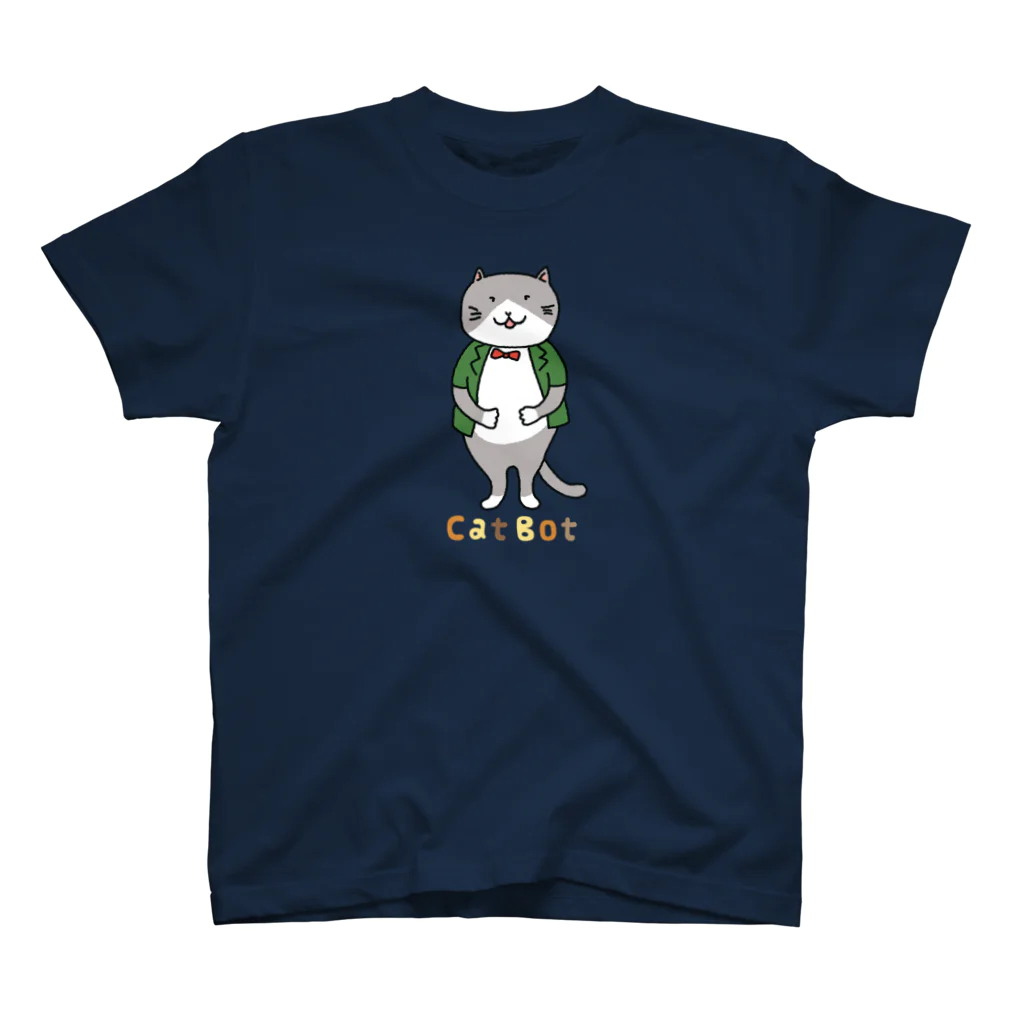 Code for CATのCat Bot （センセイ） Regular Fit T-Shirt