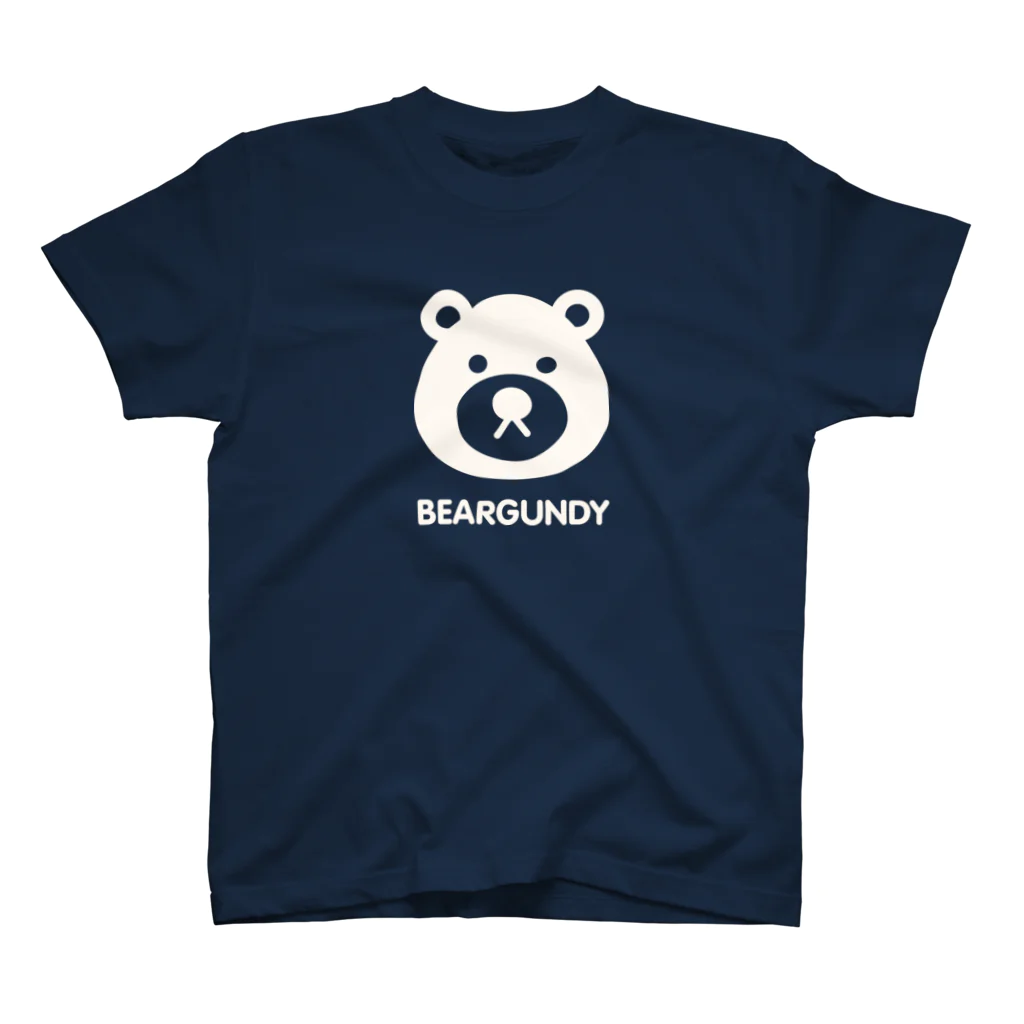 BEARGUNDYのぽちクマ スタンダードTシャツ