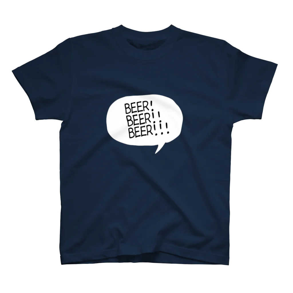 ザ・フリーターズオフィシャルグッズショップ駅前公園店のBEER!BEER!!BEER!!!Tシャツ Regular Fit T-Shirt