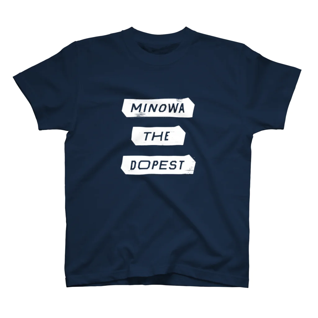 shinpuiのMINOWA THE DOPEST 白 Regular Fit T-Shirt