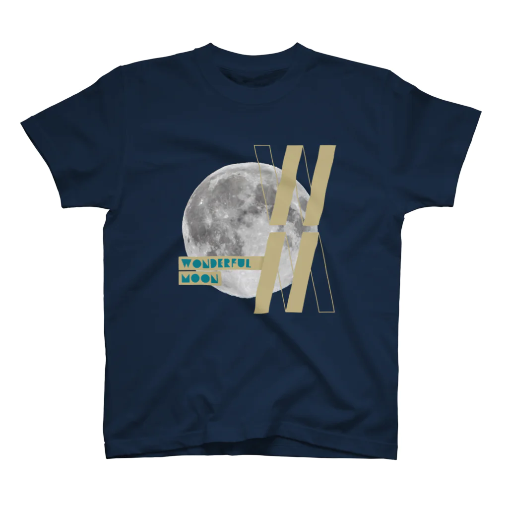 COCOAオフィシャルSHOPのwonderful moonオリジナルTシャツ Regular Fit T-Shirt