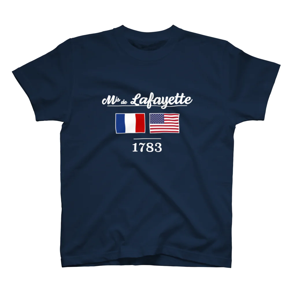 Saucisse treeのMARQUIS DE LAFAYETTE スタンダードTシャツ