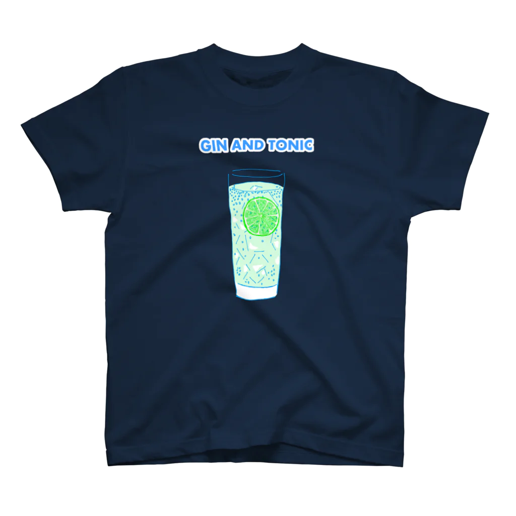 NIKORASU GOのこの夏おすすめ！カクテルデザイン「ジントニック」 Regular Fit T-Shirt
