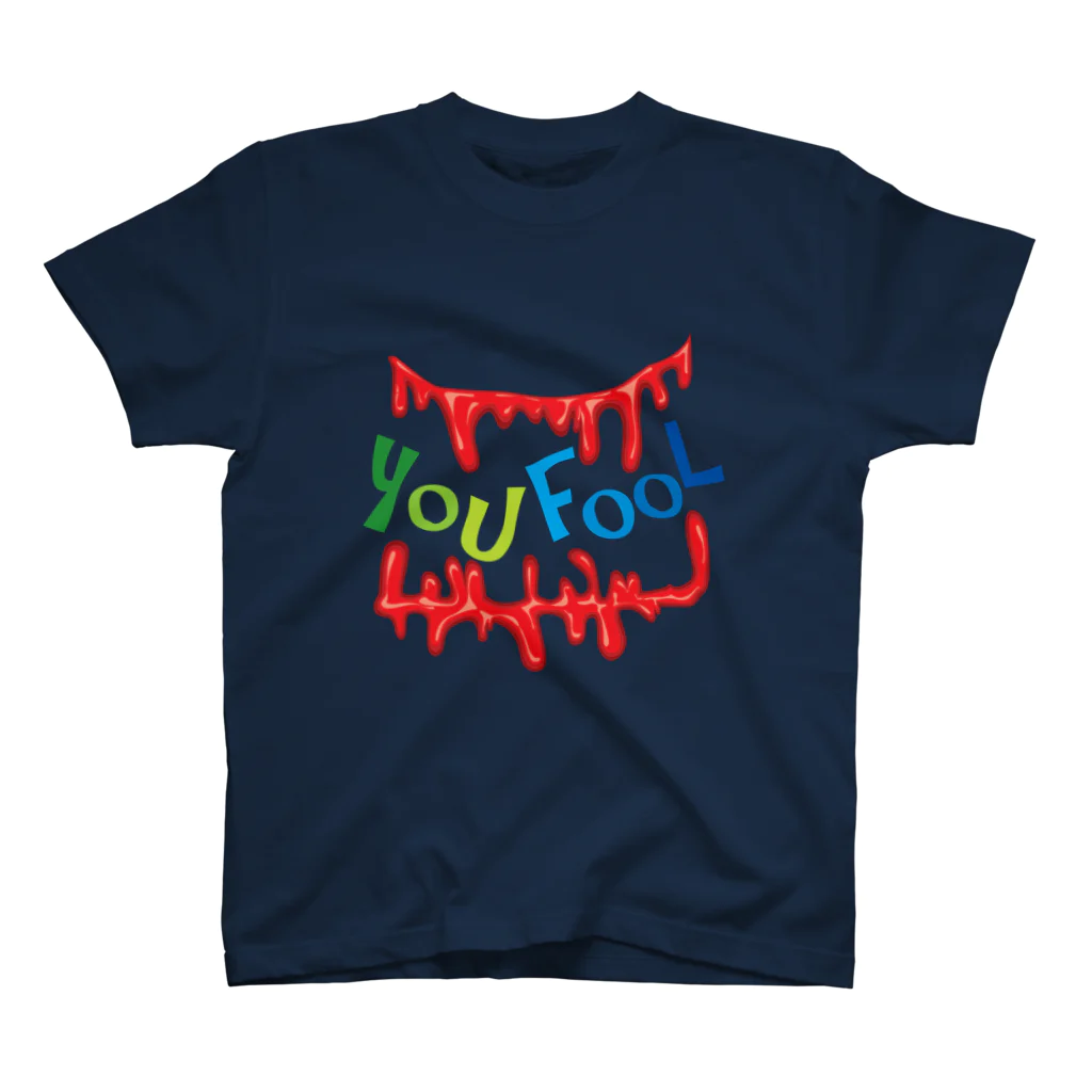 CUBIC ITEMのYOU FOOL Regular Fit T-Shirt