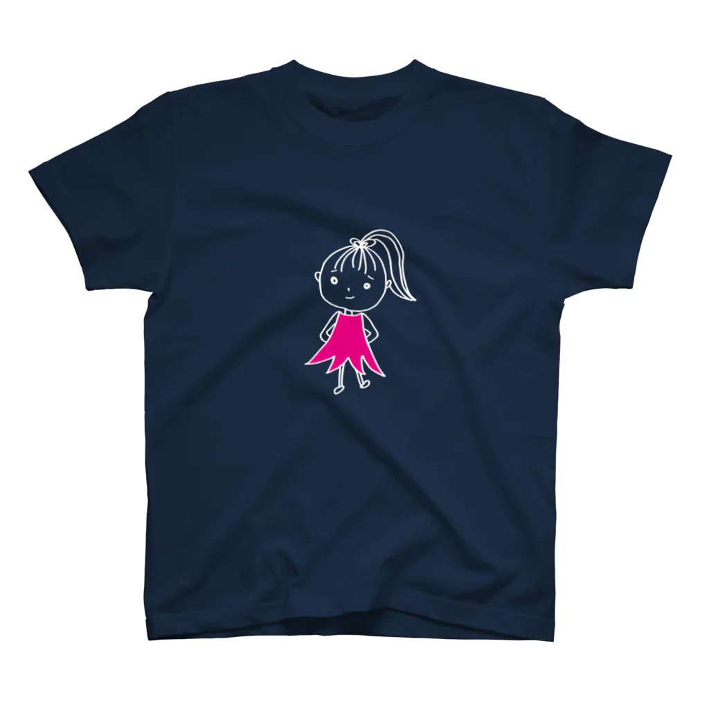 ROMANTIC-TECHNOLOGYのTOKYOちゃん（濃色Tシャツ) Regular Fit T-Shirt