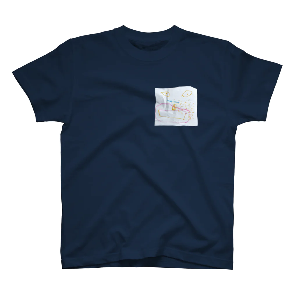 Vinca Storeのそばかすと口紅 Regular Fit T-Shirt