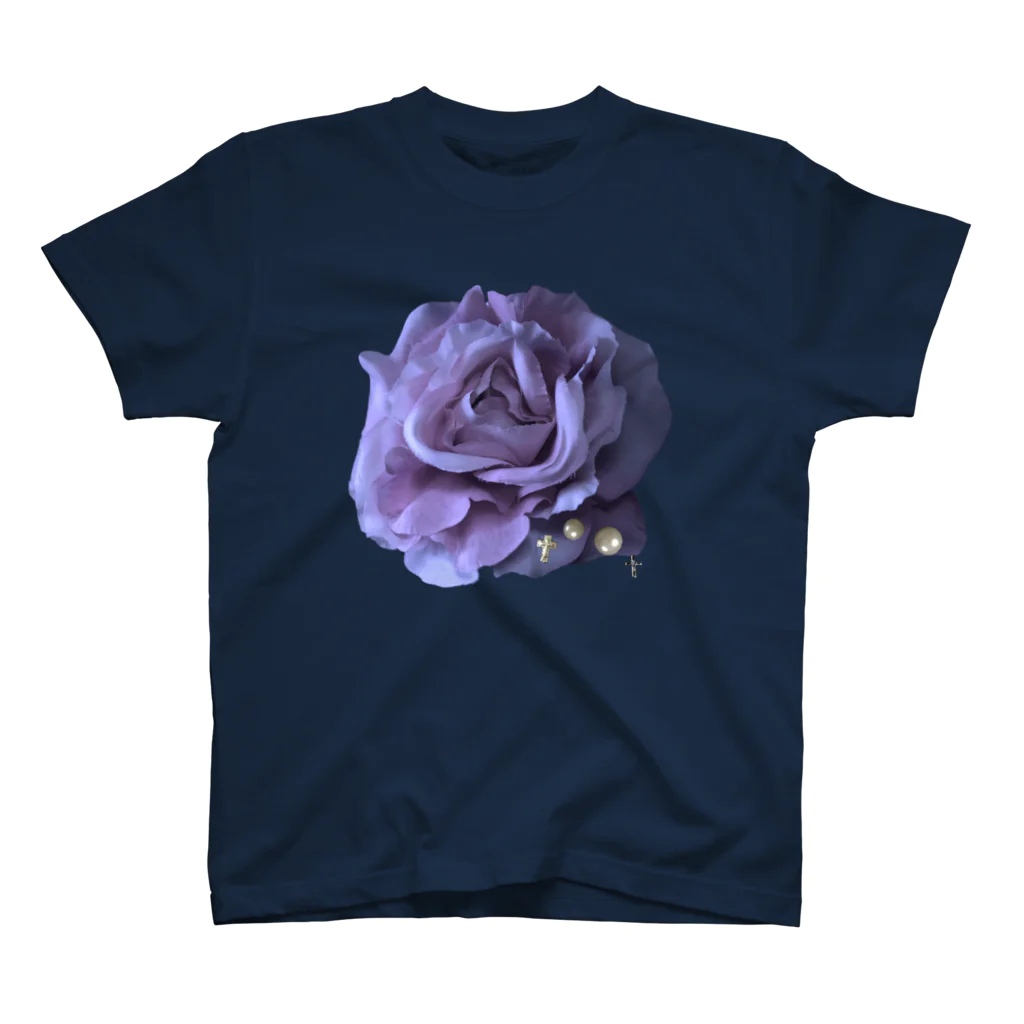 💜Salon de Lucia💜のRosenkreuzer BLUEBERRY スタンダードTシャツ