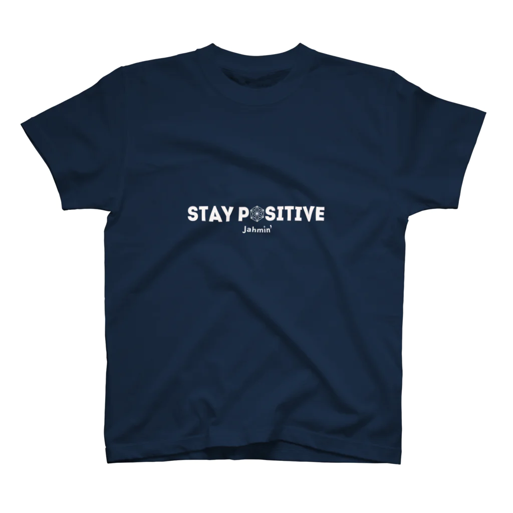 南風酒場Jahmin’のSTAY POSITIVE スタンダードTシャツ