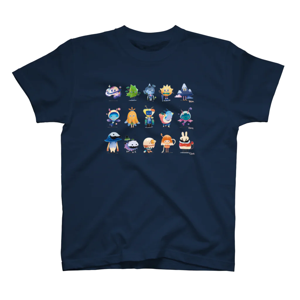 ラシマ工房のふしぎないきものズ スタンダードTシャツ