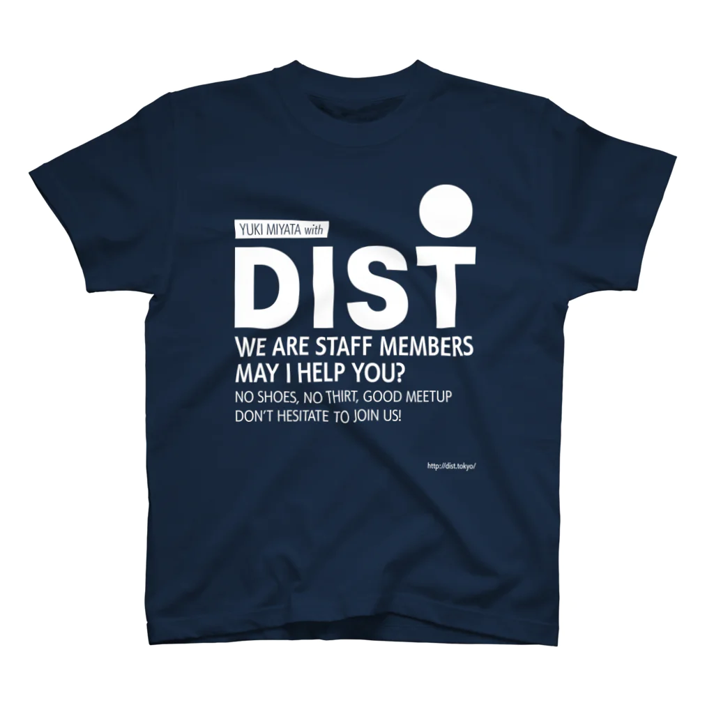 沖 良矢のDISTスタッフTシャツ（宮田 ver.） スタンダードTシャツ