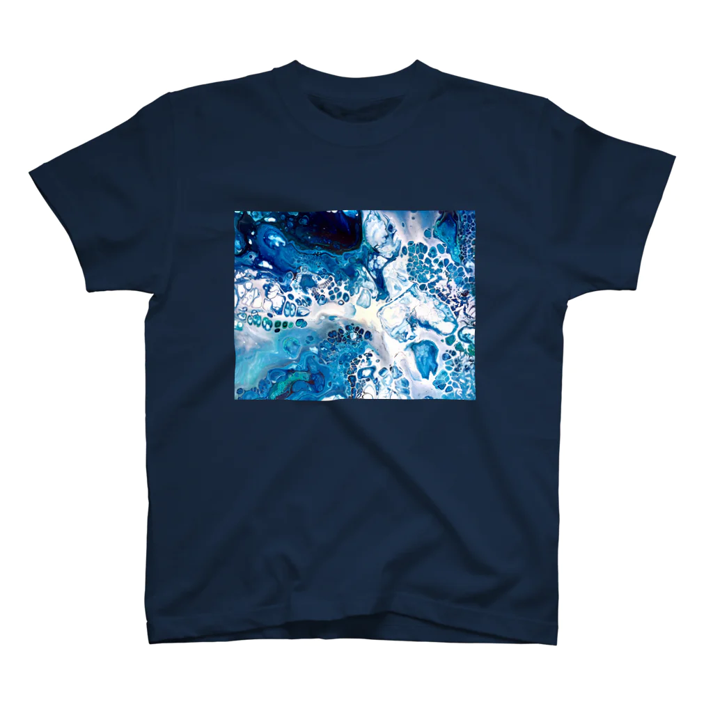 きたじ詠美 web shopの海風のかけら-Sea glass- スタンダードTシャツ