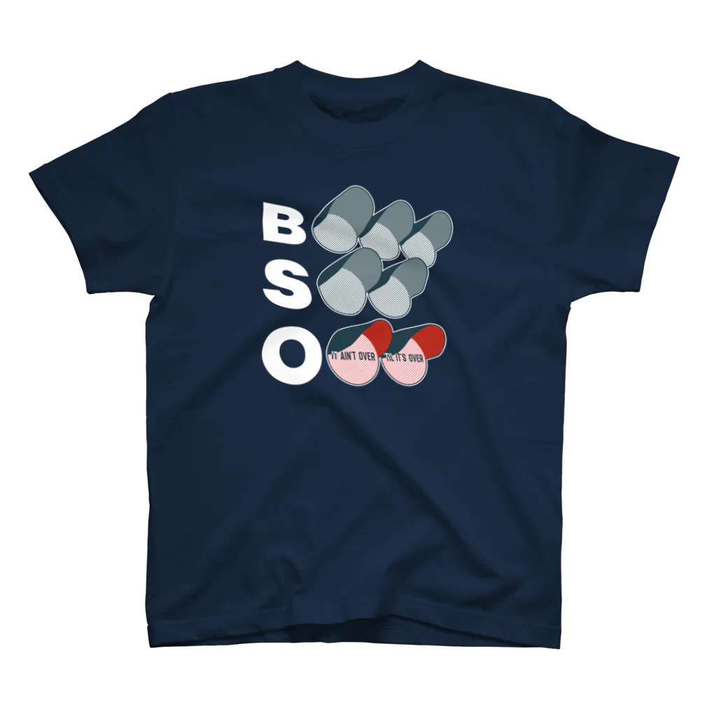 Baseball Buffの野球は9回ツーアウトから！（BSOランプ・ツーアウト） Regular Fit T-Shirt