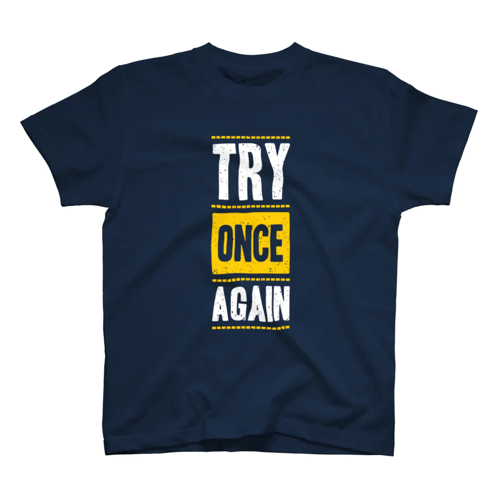 LASAのTry once again スタンダードTシャツ