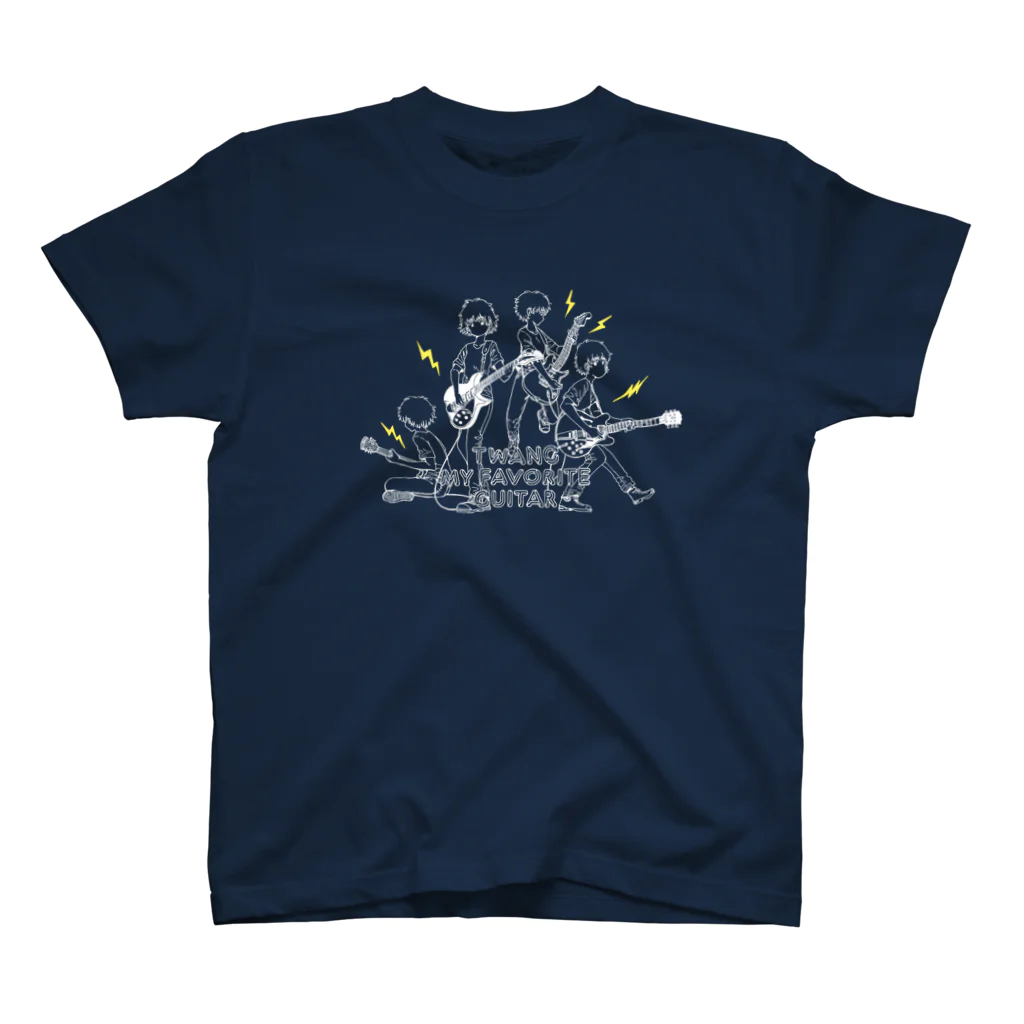 Kezuka Ryoichiroのフェイバリット・ギター（濃色） スタンダードTシャツ