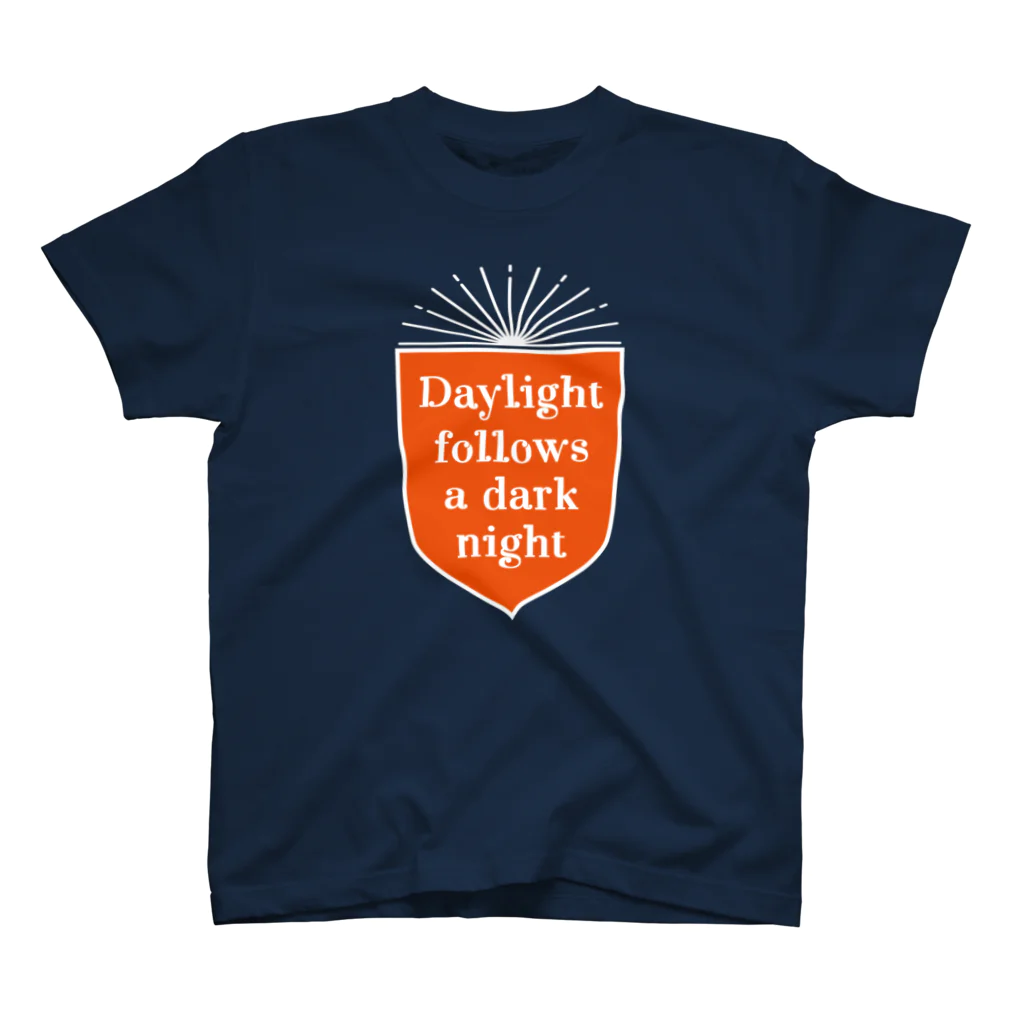 borderLinerのDaylight follows a dark night スタンダードTシャツ