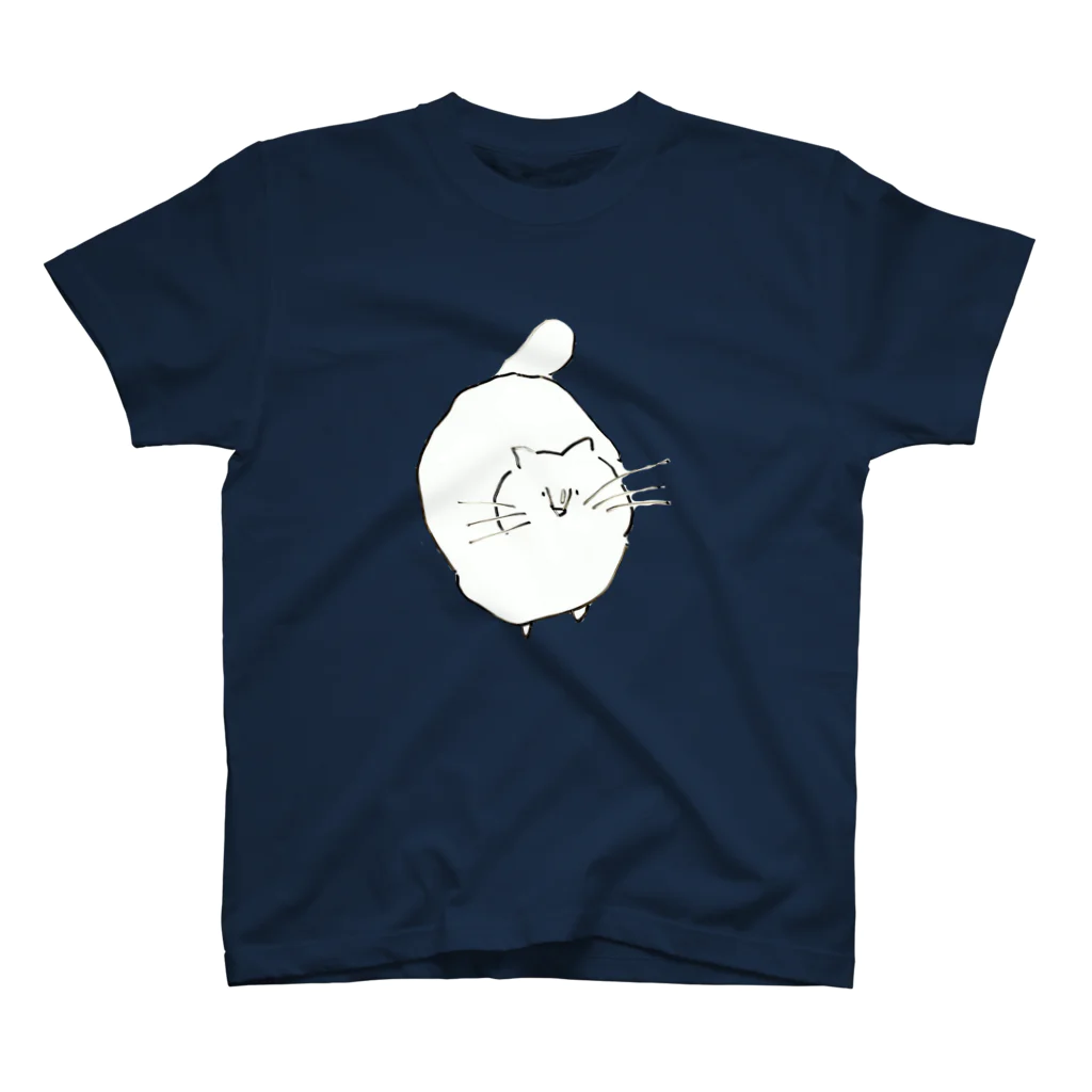 5108のふくよかなねこ スタンダードTシャツ