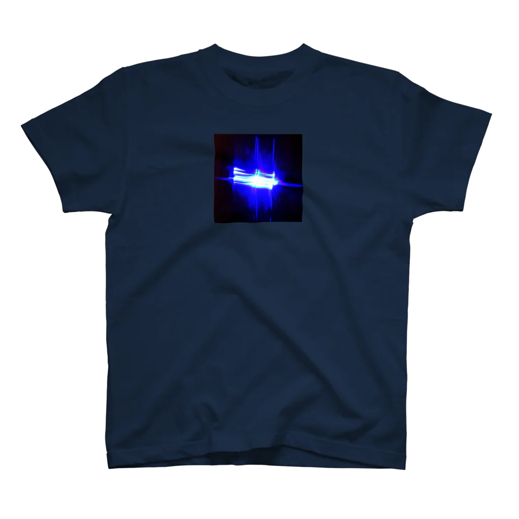 2nd Shunzo's boutique の青いフラッシュバック Regular Fit T-Shirt