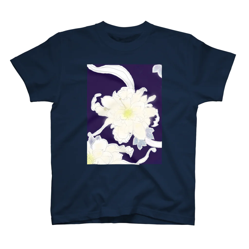 mofの夜に咲く花 Regular Fit T-Shirt