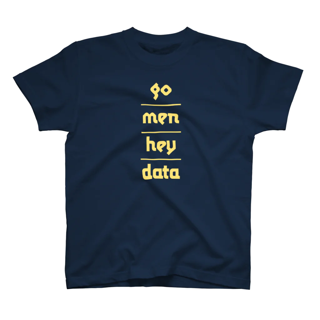 mimitabDECK.Kのごめん屁でた（ゴールドロゴ） Regular Fit T-Shirt