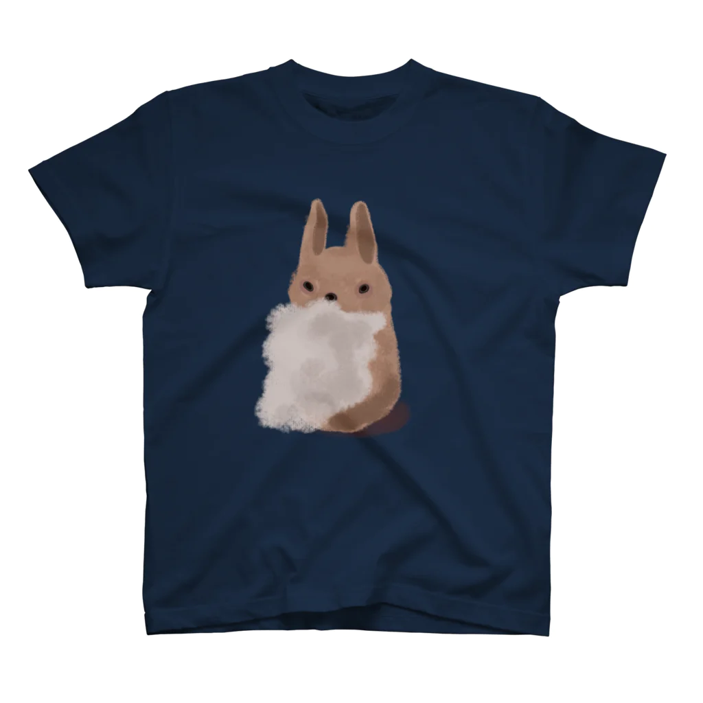 mendakoshopのウサギさんからワタがうわー Regular Fit T-Shirt