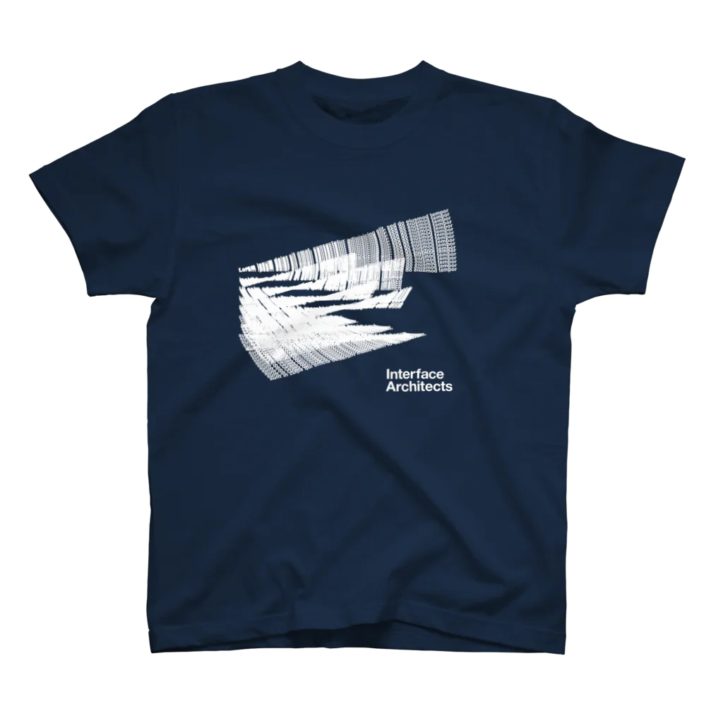 TATEYAMAのDUMMY TEXT2 white スタンダードTシャツ