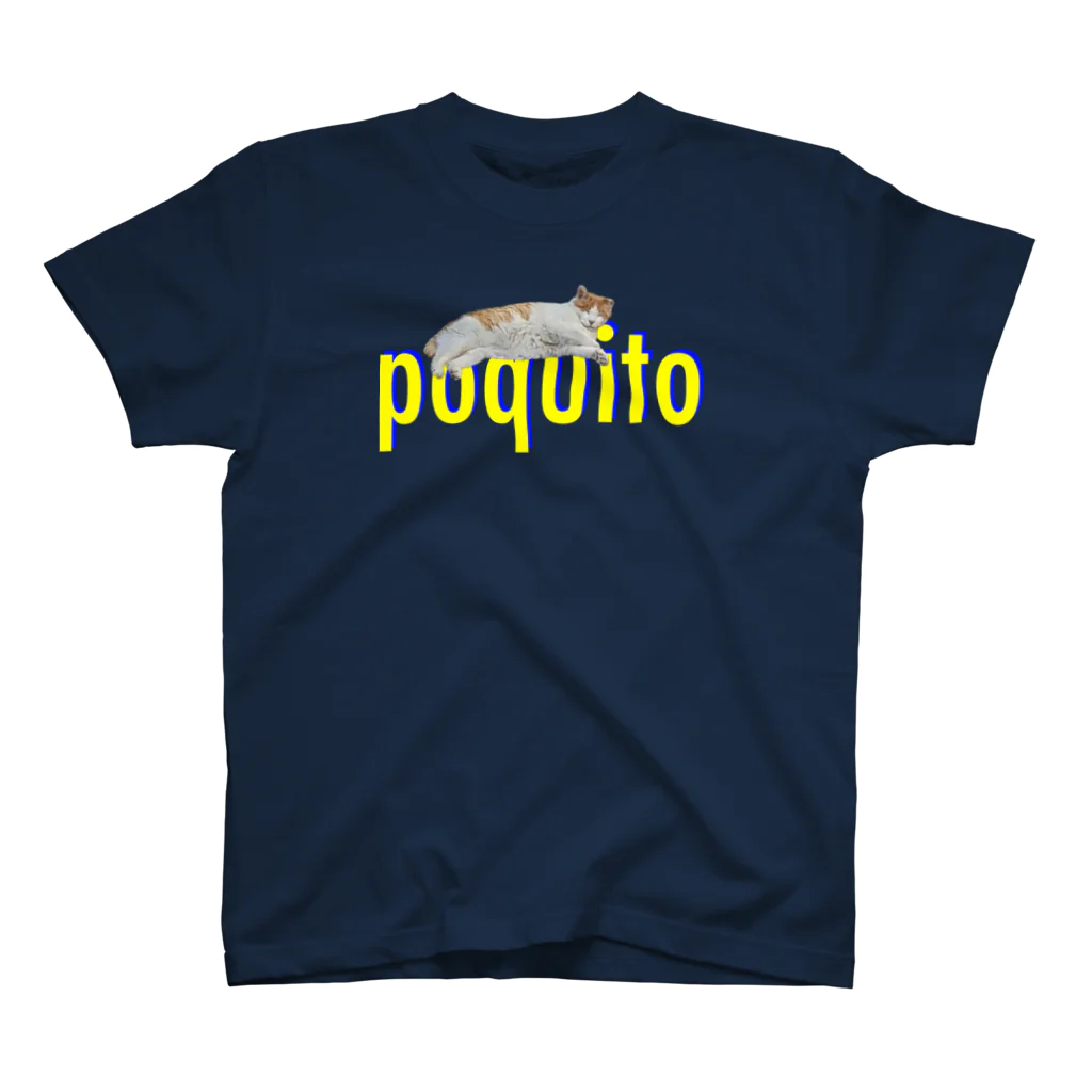 tomo.craftsのチョットだけねこ_Un Poquito Regular Fit T-Shirt