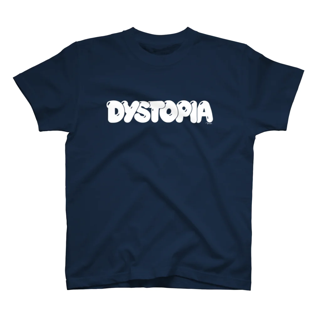 mastertape™のDystopia (Bubble Logo) スタンダードTシャツ