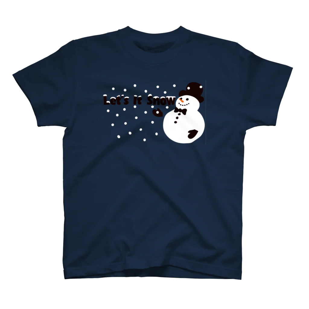 キッズモード某のLet it snow スタンダードTシャツ