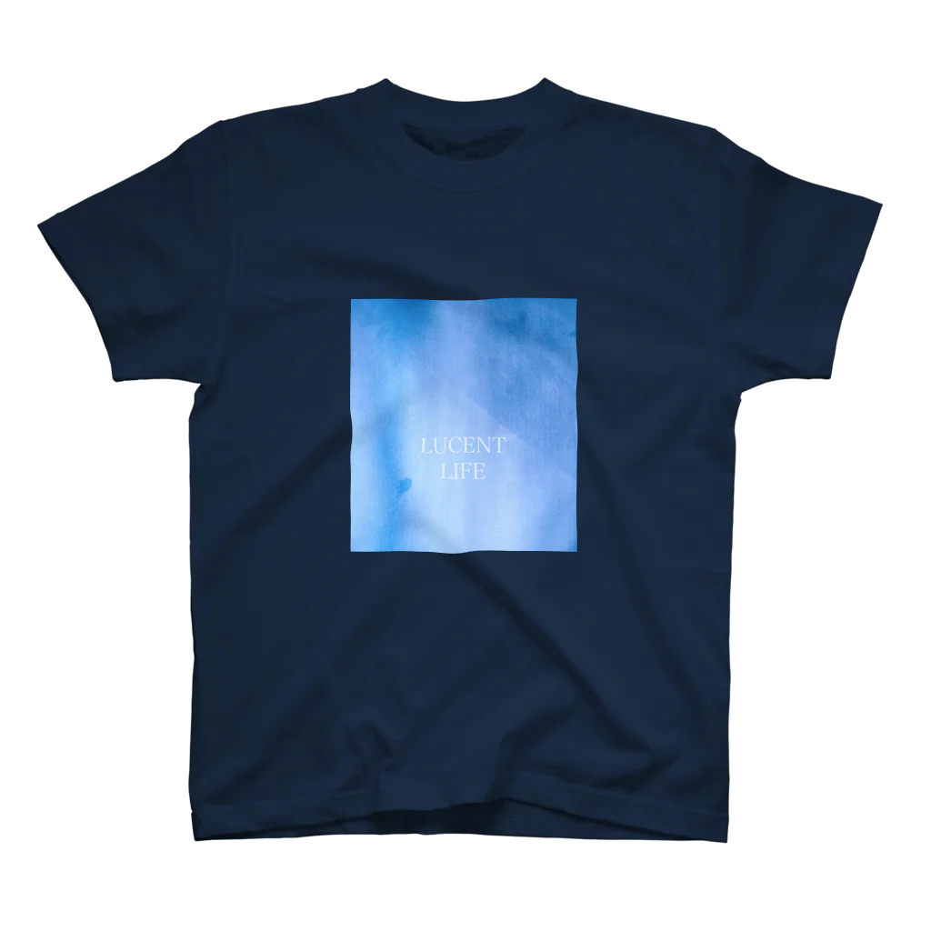 LUCENT LIFEのLUCENT LIFE 青世界 / Blue feeling スタンダードTシャツ