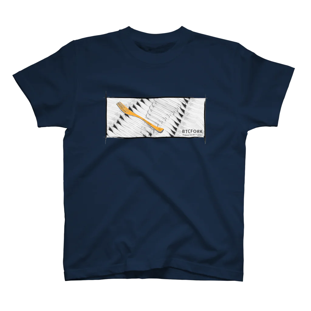 LOL CLOTHINGのBTCFORK by BFM33211 スタンダードTシャツ