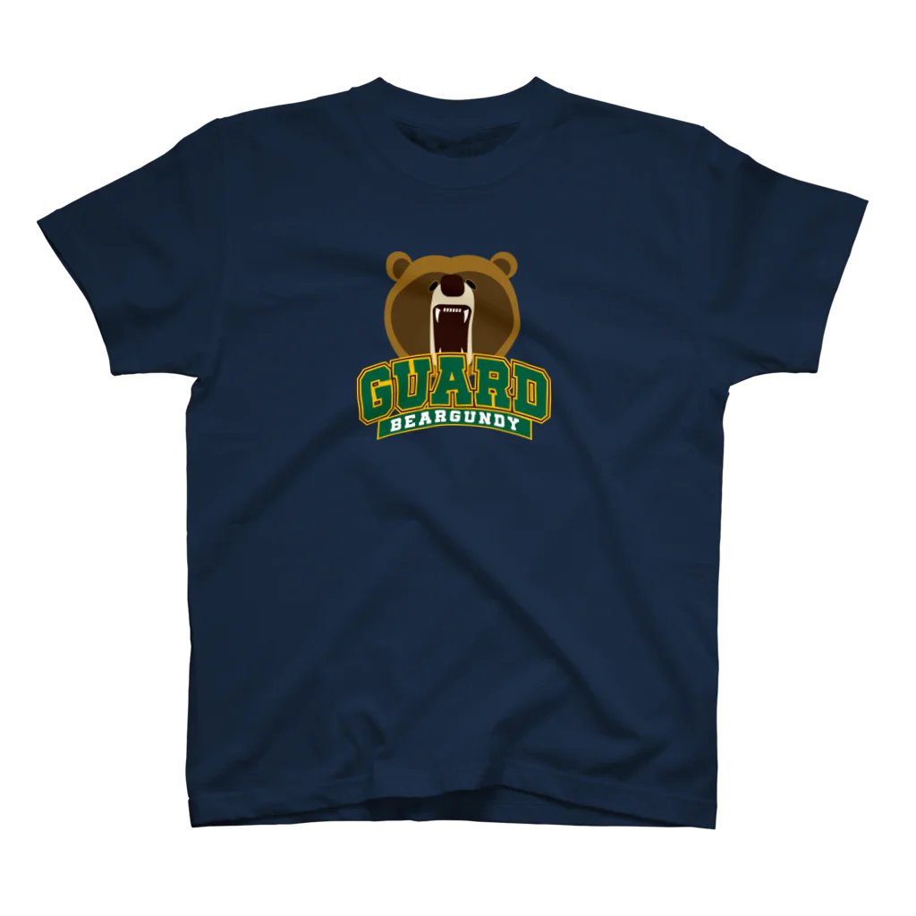 BEARGUNDYのくま警備員 スタンダードTシャツ