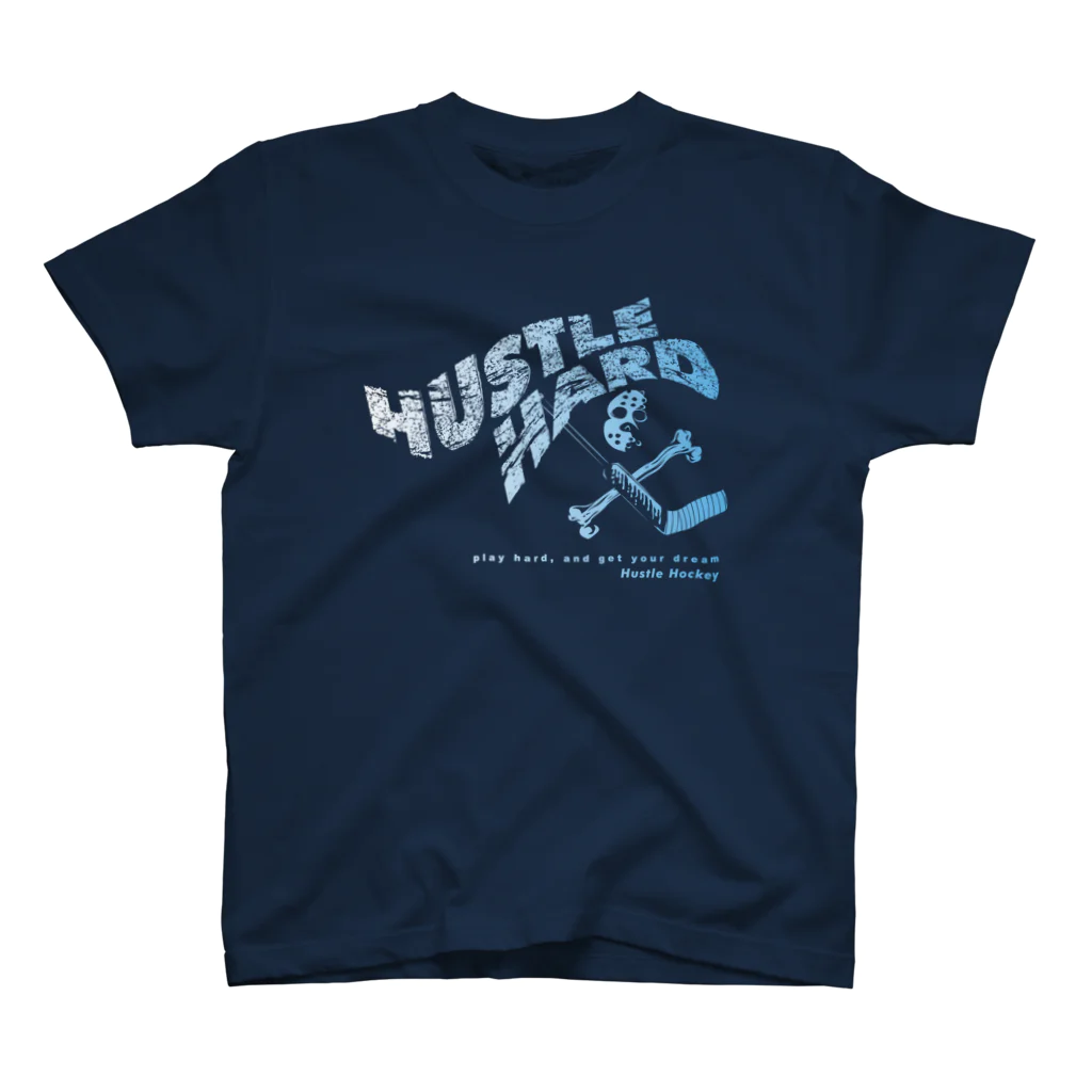 Hustle Hockeyのアイスホッケー Hustle Hard ハッスルハード Regular Fit T-Shirt