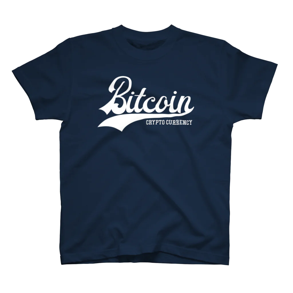 TROPiCALViBESのbitcoin #2 white font スタンダードTシャツ