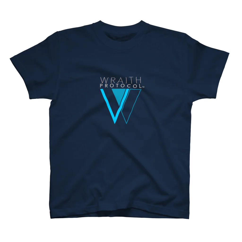 仮想通貨Verge Japan（バージ ジャパン） 公認SHOPのWRAITH PROTOCOL（レイス・プロトコル）ロゴ スタンダードTシャツ