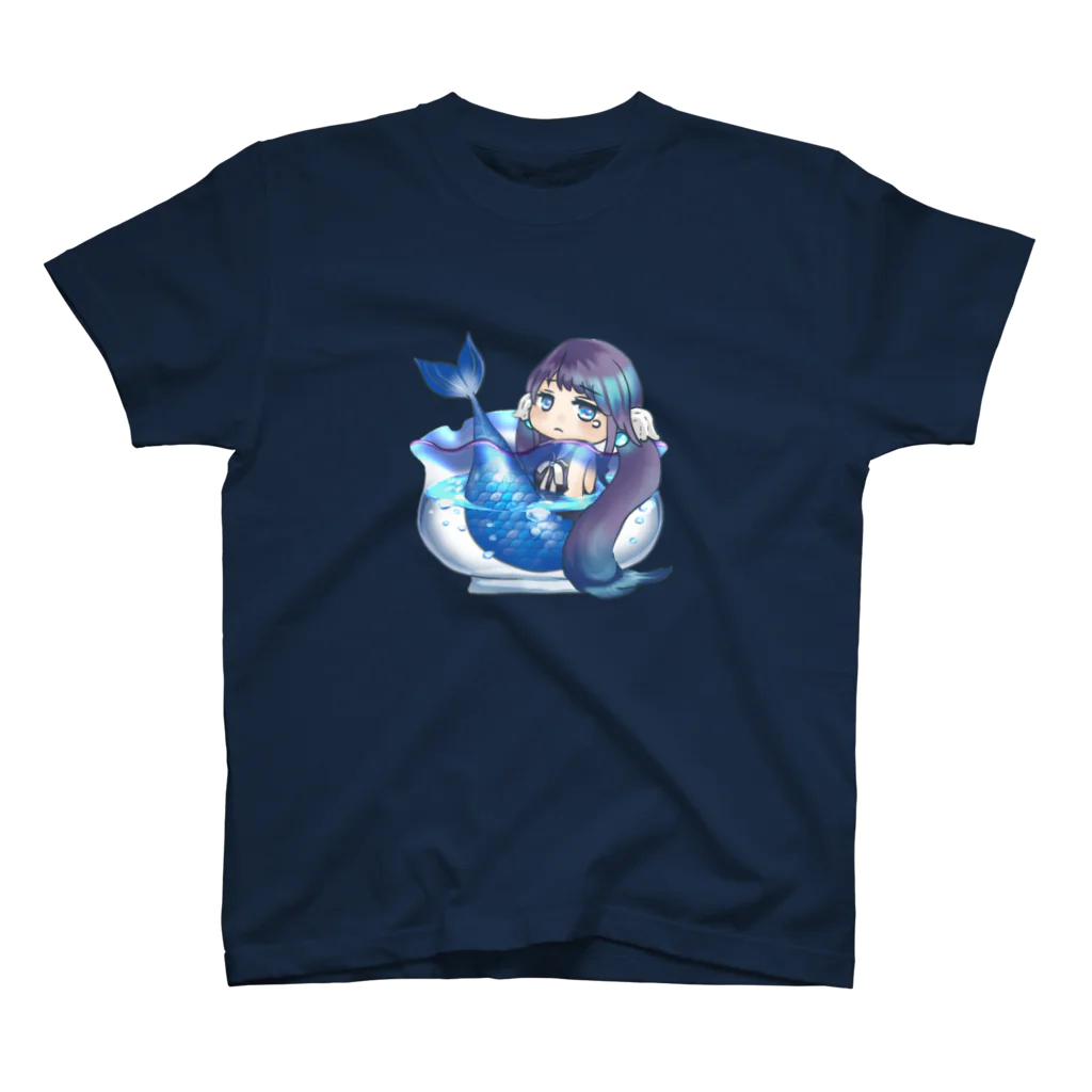 Para Tiの人魚姫と金魚鉢 スタンダードTシャツ