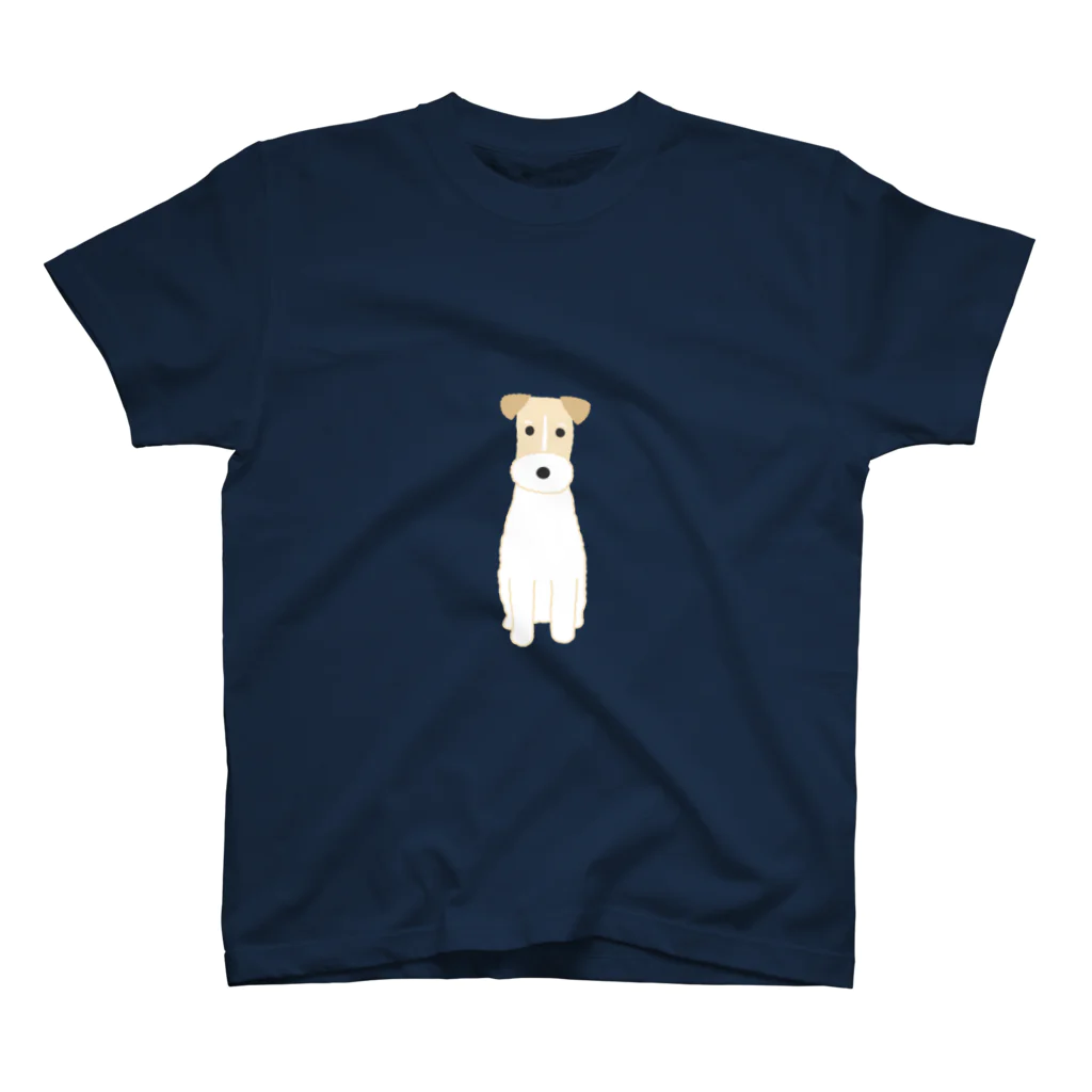 ゆいたっく／犬イラストのワイヤーフォックステリア スタンダードTシャツ
