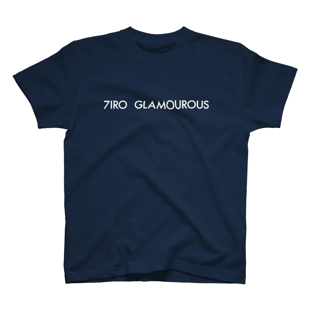 7IRO GLAMOUROUSの※ノエルあり白文字 7IRO GLAMOUROUSシンプルロゴ  スタンダードTシャツ