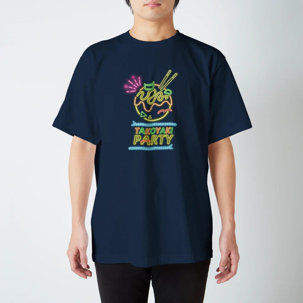 RGBdesign official shopのたこやきパーティ！ スタンダードTシャツ