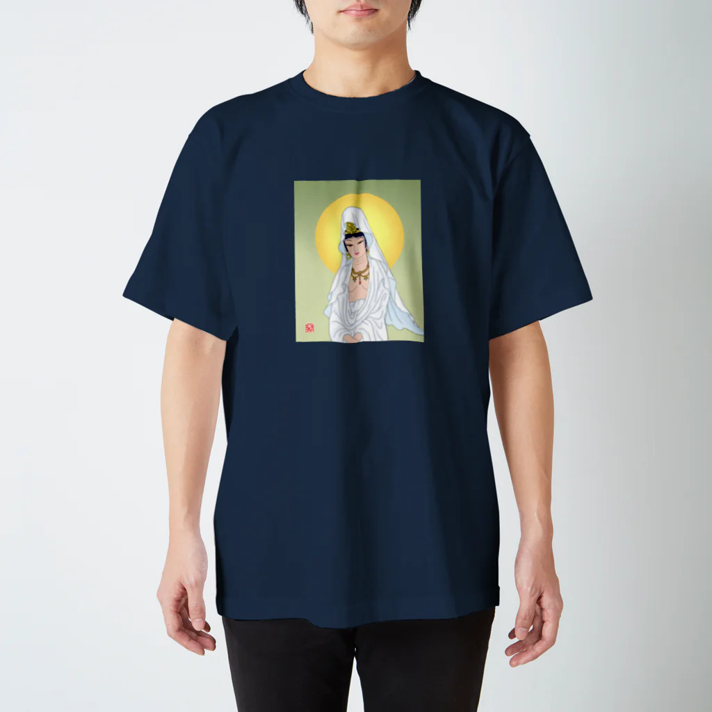 comnet-designの白衣観音-２ スタンダードTシャツ