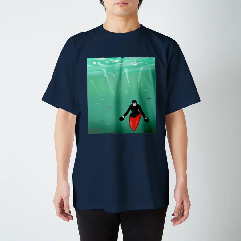 deepsterの渦 スタンダードTシャツ