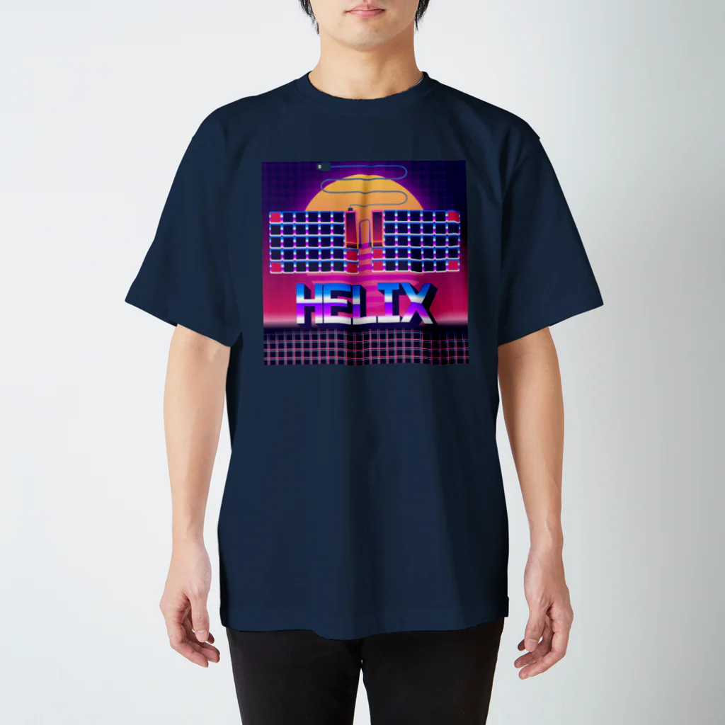 nillpoのHelix 80s Retro スタンダードTシャツ