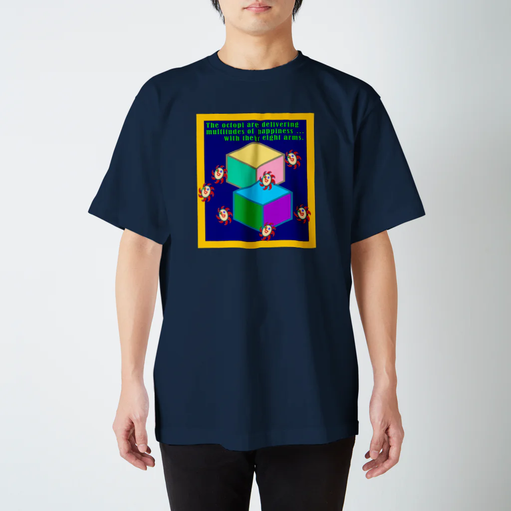 キセキアのタコ多幸(タコウ) スタンダードTシャツ