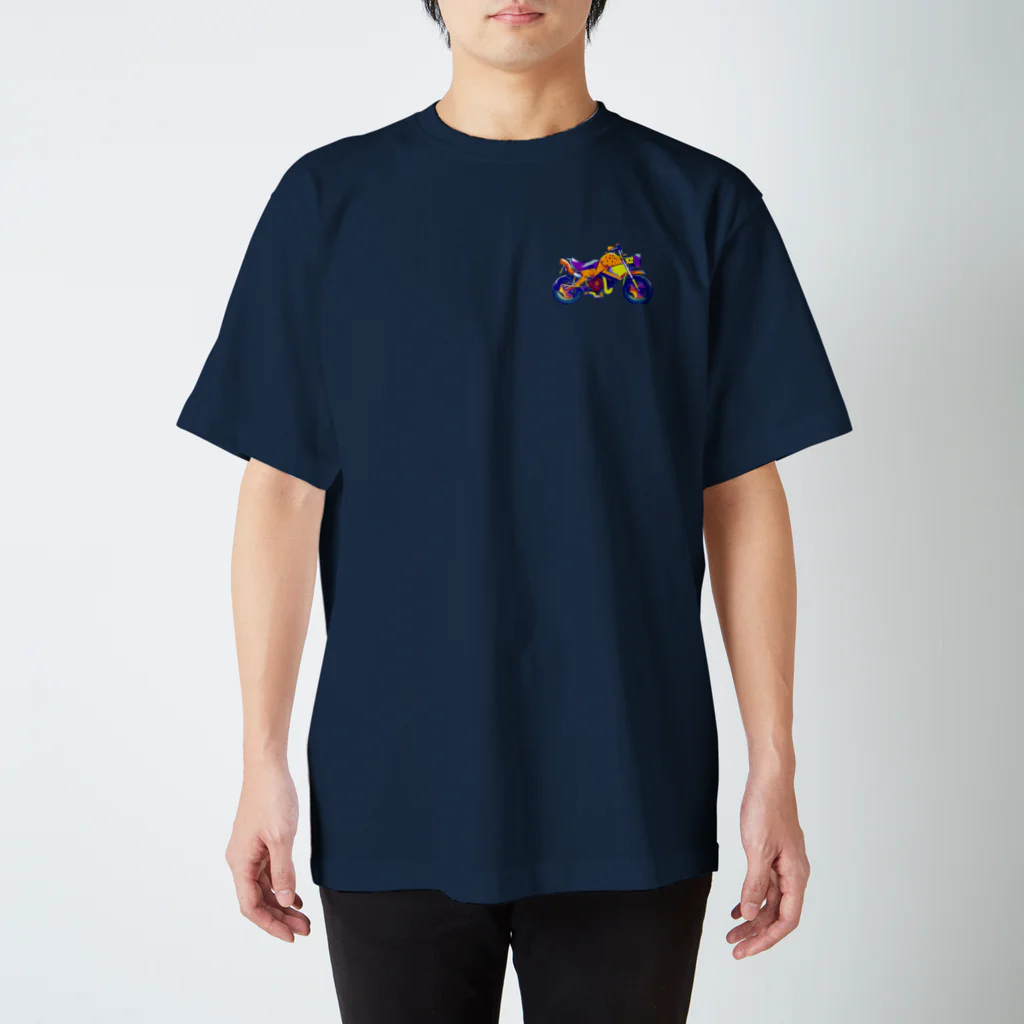 吉⃣村⃣のチーターバイク スタンダードTシャツ