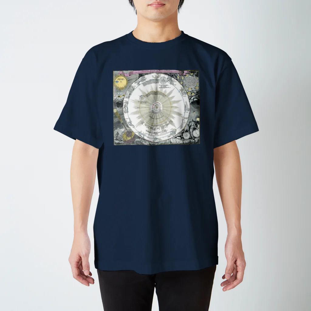 博物雑貨 金烏のゾディアック·チャート - The British Library Regular Fit T-Shirt