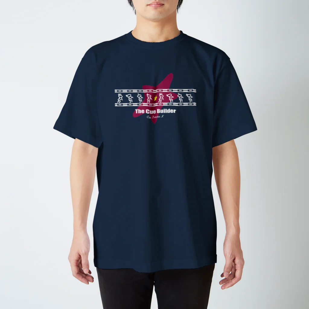 Billiards Days （ビリヤード・デイズ）のキュー探偵「K」Tシャツ ver4 スタンダードTシャツ