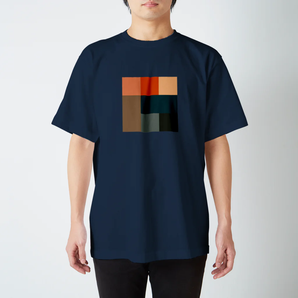 3×3 のドット絵のムンクの叫び - 3×3 のドット絵 スタンダードTシャツ