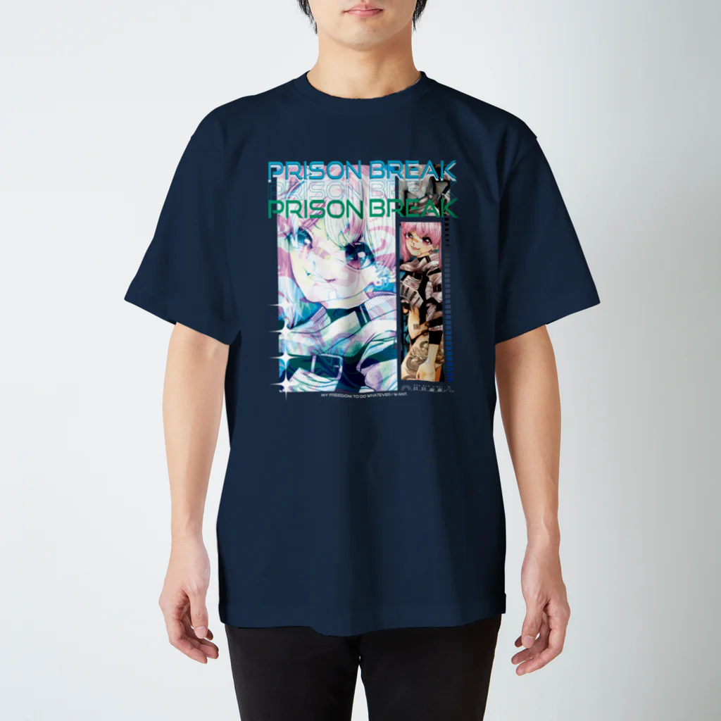☀️日日夜夜_day & night🌙の脱獄☆PRISONBREAK Regular Fit T-Shirt